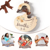 Newborn 24 Months Baby Closet Dividers Wooden Cartoon Swan Nursery-TB00754-Veeddydropshipping